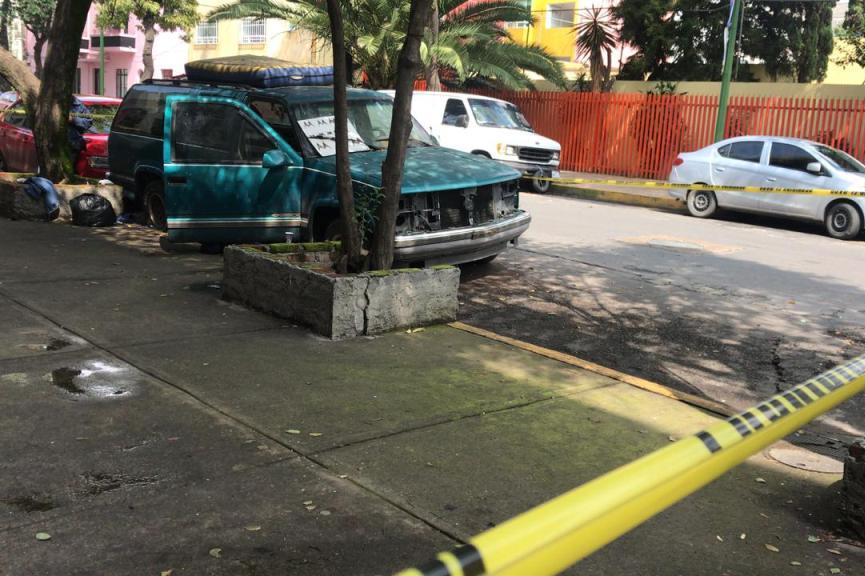 El hombre fue hallado por vecinos en la colonia Doctores. (Jorge Becerril)