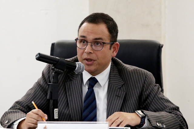 Jacinto Herrera Serrallonga, presidente del Consejo General del Instituto Estatal Electoral (IEE) (Agencia Enfoque)