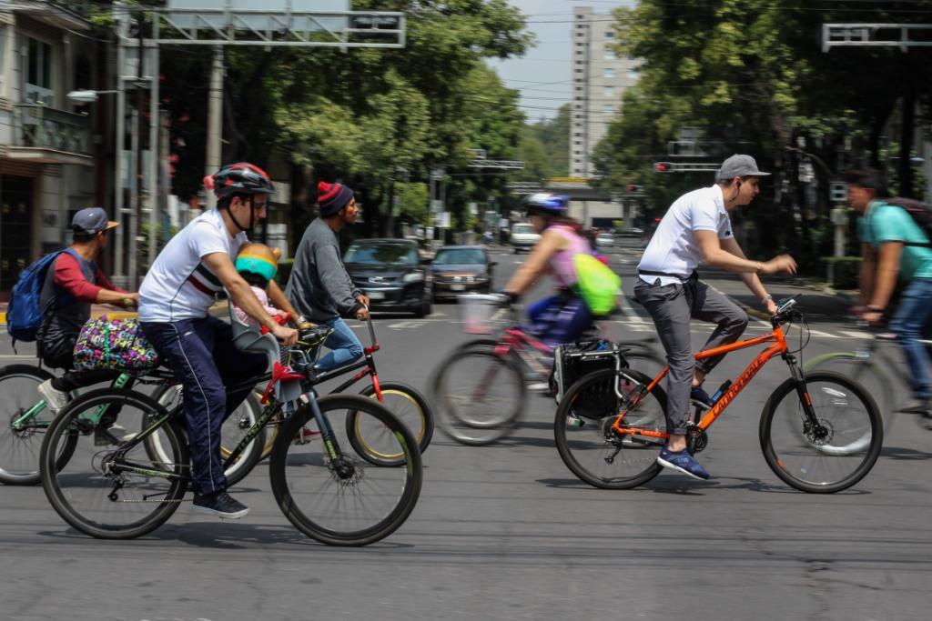 Por el Día Mundial sin Auto está cerrado el Centro Histórico hasta las 20:00 horas. (Cuartoscuro)