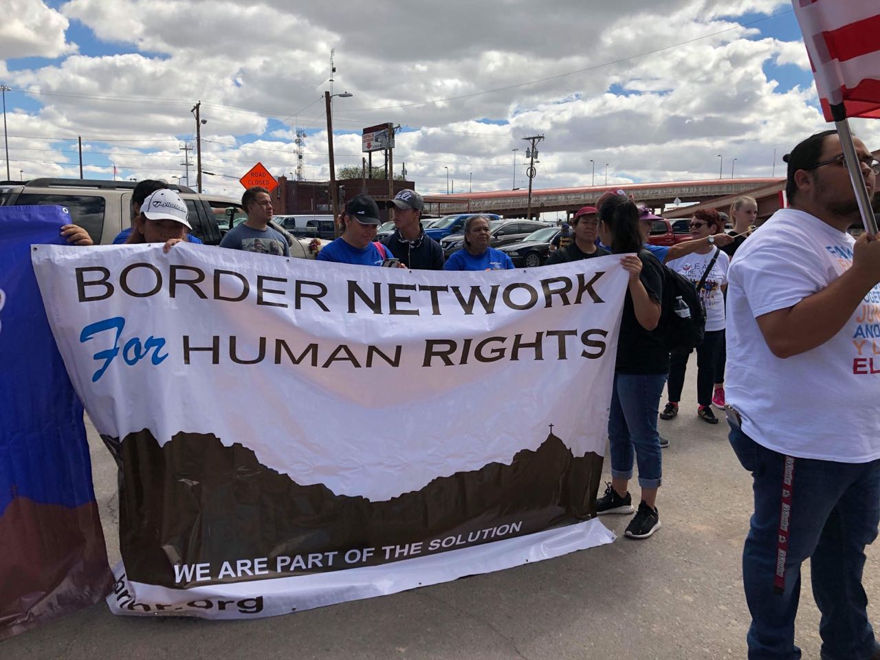 En El Paso protestan por la construcción del Muro/Melissa Del Pozo