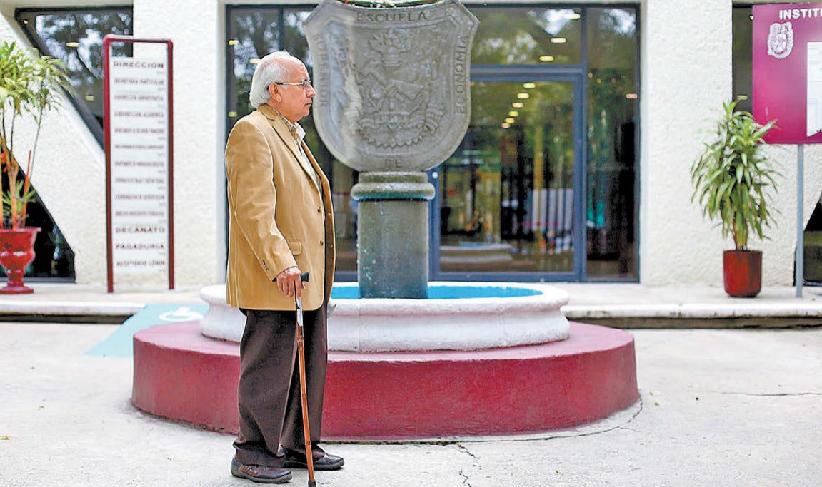 El brigadista Rafael Lima Nava formó parte de la resistencia estudiantil del 23 de septiembre de 1968 (Nelly Salas)