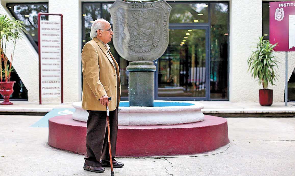 El brigadista Rafael Lima Nava formó parte de la resistencia estudiantil del 23 de septiembre de 1968. (Nelly Salas)