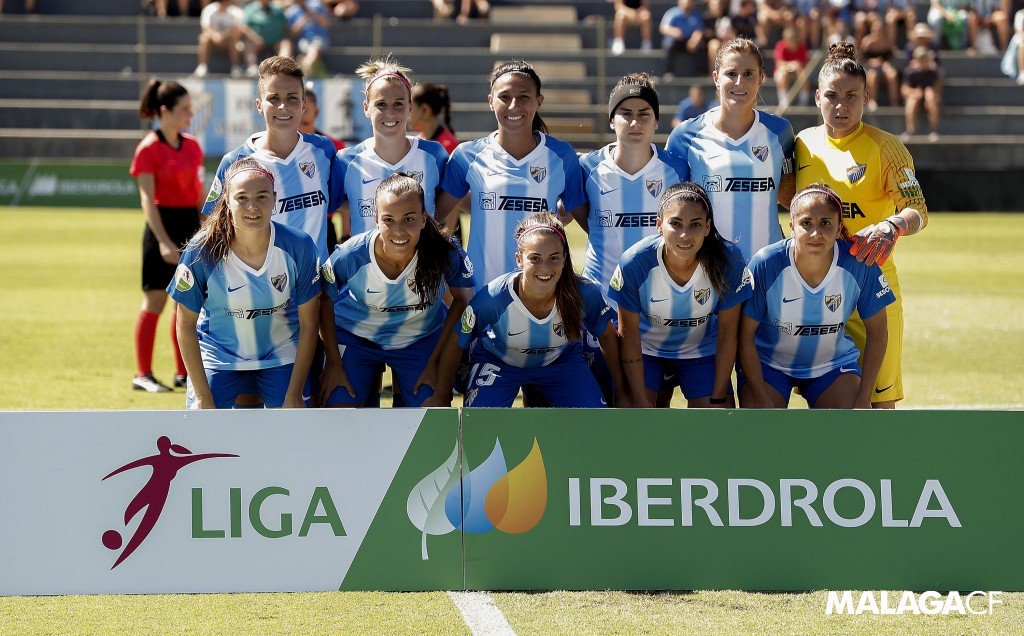 Natalia Gómez-Junco, titular en derrota del Málaga (Twitter @MalagaCFemenino)