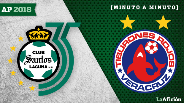 Santos vs Veracruz: Minuto a minuto