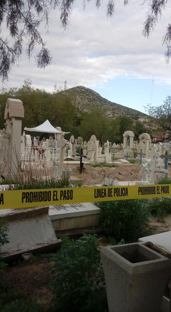 La exhumación fue el lunes pasado en el Panteón Municipal Número 1. (Especial)