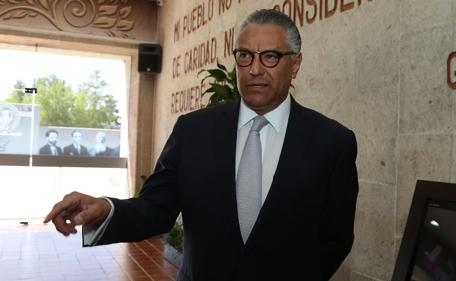 Raúl Arroyo González, recién nombrado como fiscal general de justicia en el estado de Hidalgo.  (Jorge Sánchez)