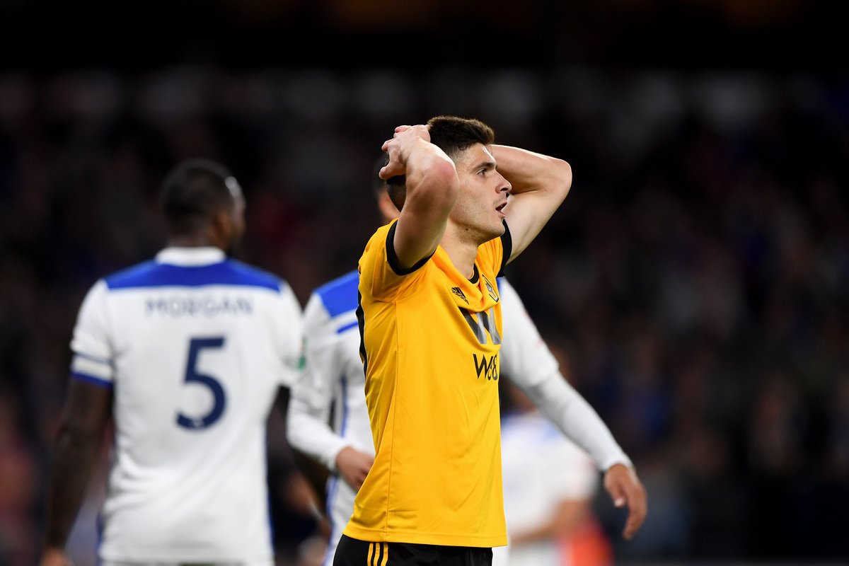 El conjunto de Raúl Jiménez quedó fuera de la Copa de Liga Inglesa (Twitter @Wolves)