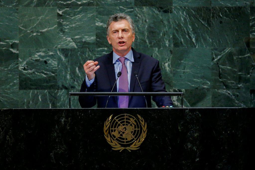 Macri también se refirió a la grave crisis económica que atraviesa actualmente Argentina. Reuters
