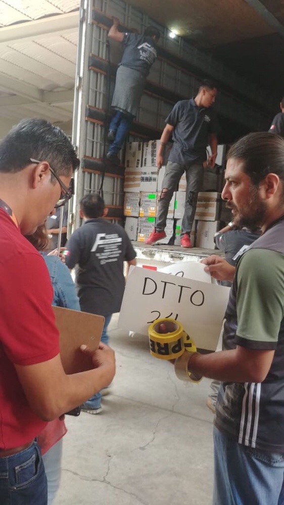 Morena acusa que los paquetes electorales fueron violados. (Morena Puebla)