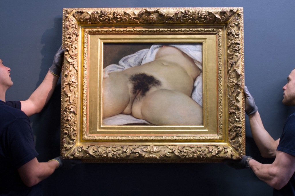 La obra de Courbet ha estado expuesta en el Museo de Orsay de París desde 1995. (AFP)