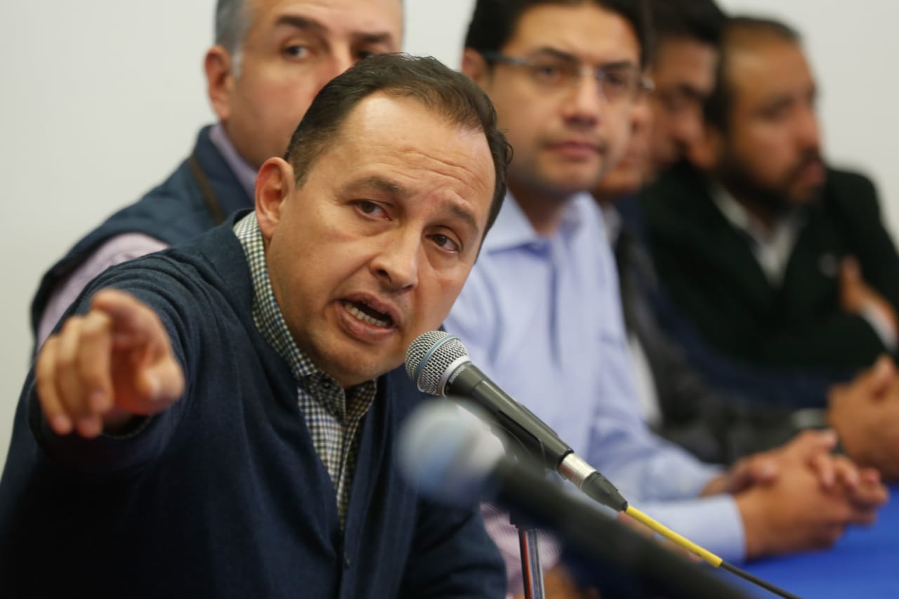 Max Cortázar, vocero y coordinador de campaña de Martha Erika Alonso. (Araceli López)