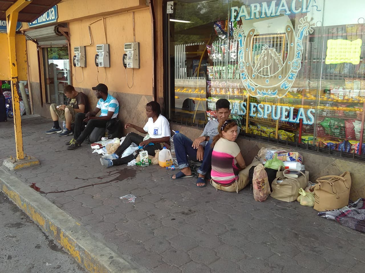 Migrantes africanos.