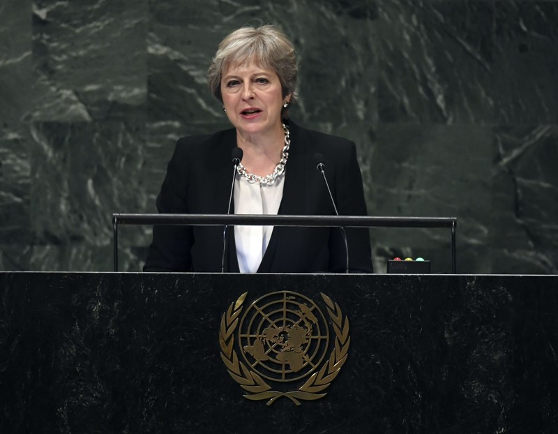 Theresa May.