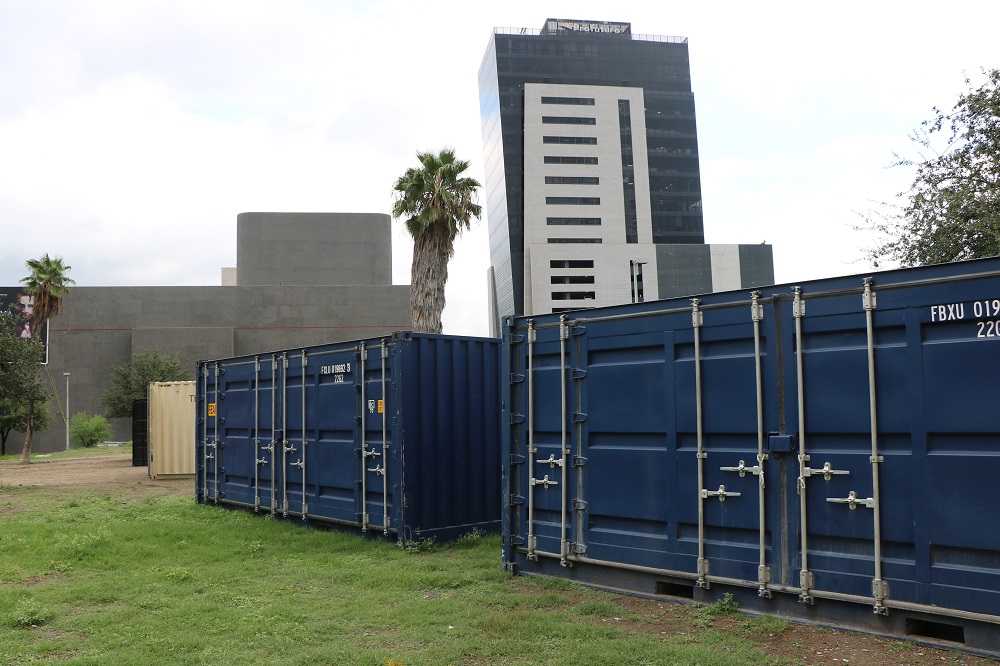 Los cinco contenedores es una de las sedes de "Las artes Monterrey". (Gustavo Mendoza)
