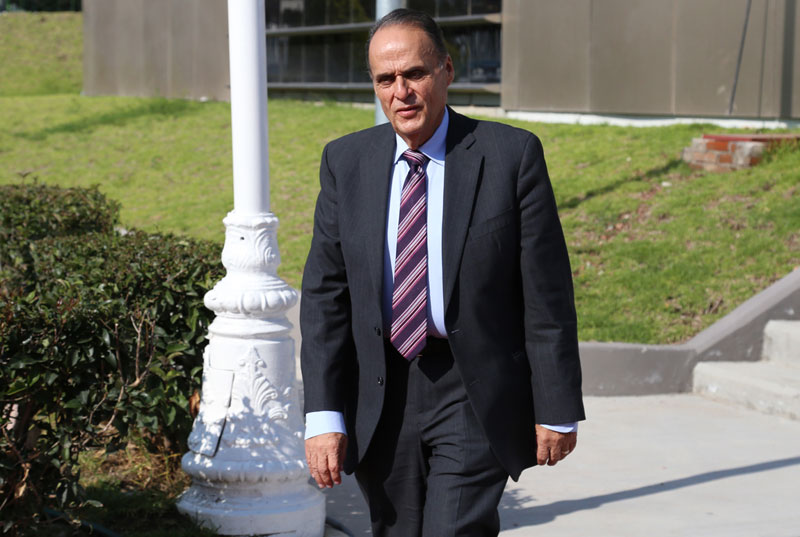 Humberto Veras asegura que no fallará a quienes votaron por él, por Morena o por el presidente electo. (Jorge Sánchez)