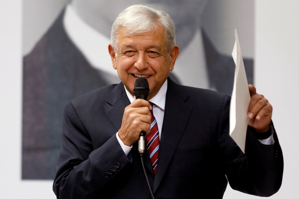 El presidente electo de México, Andrés Manuel López Obrador (Reuters)