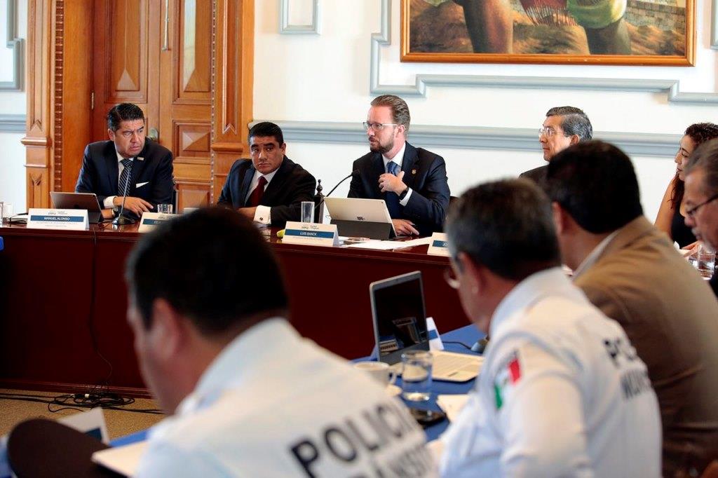 El alcalde Luis Banck, indicó que la Mesa de Seguridad y Justicia tiene como objetivo acabar con la impunidad (Especial)