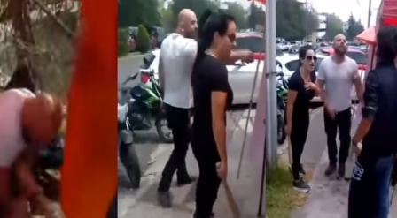 El conocido en redes sociales como #LordMaestroLimpio se disculpó públicamente por la golpiza que propinó a un joven vendedor de nieves. (Especial).