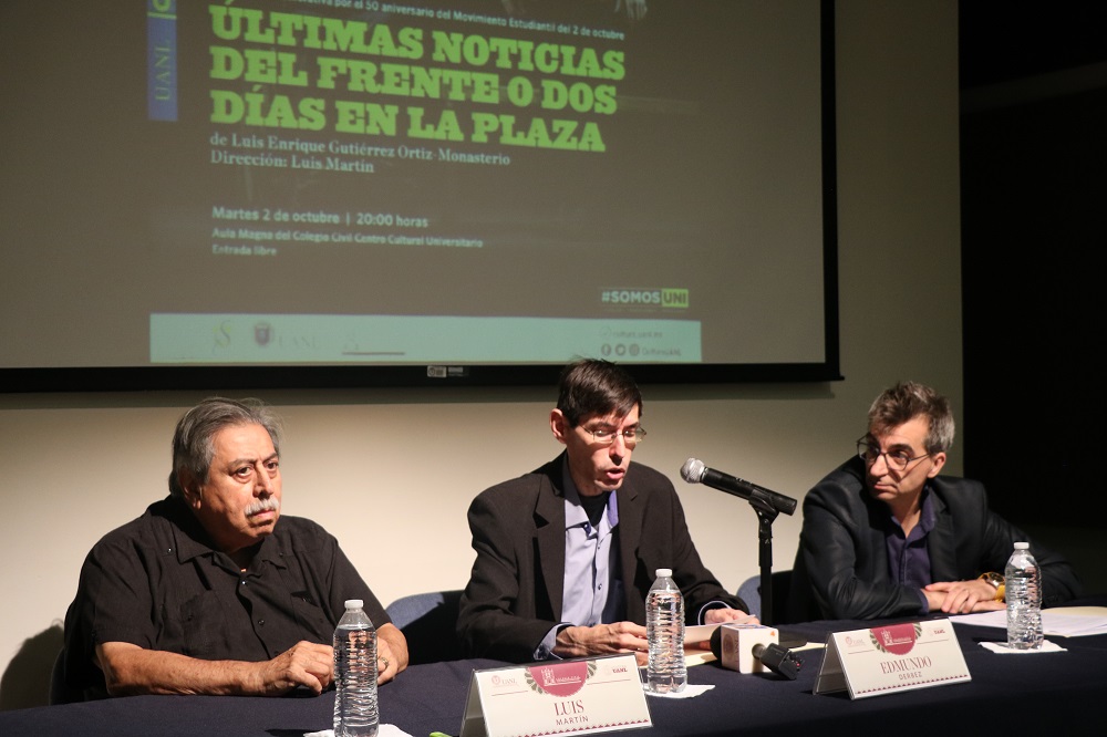La cita es el martes 2 de octubre a las 20:00, con entrada libre.