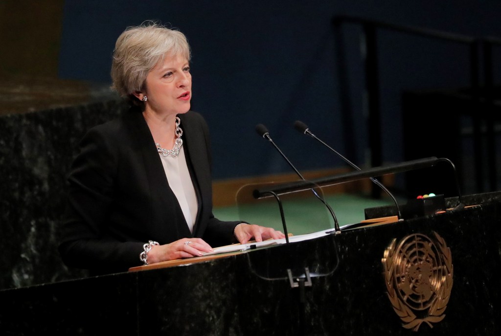 La primera ministra británica, Theresa May (Reuters)