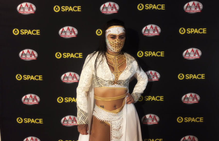 Lady Shani, gladiadora de Triple A (Héctor Ortiz)