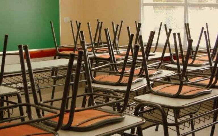 Las clases fueron suspendidas el próximo lunes y martes.