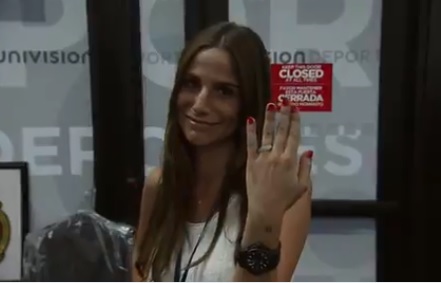 Lucía Villalón, ex pareja de 'Chicharito' Hernández recibe 'propuesta de matrimonio' (Especial)