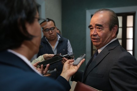 Maurilio Hernández González, presidente de la Junta de Coordinación Política (Jucopo)
