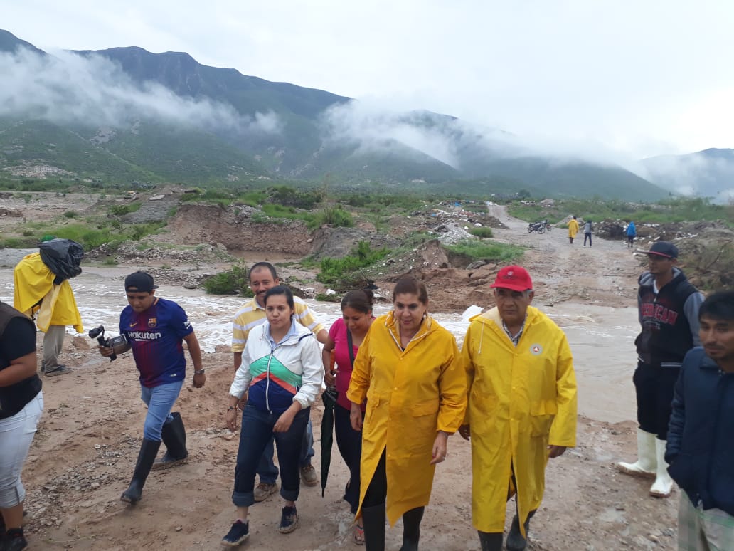 No hubo necesidad de evacuar a la población ya que el nivel del agua bajó. (Especial)