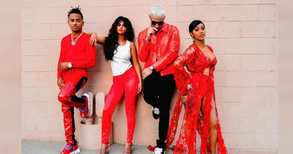 Selena Gómez, Cardi B, Ozuna y DjSnake (Foto: Instagram)