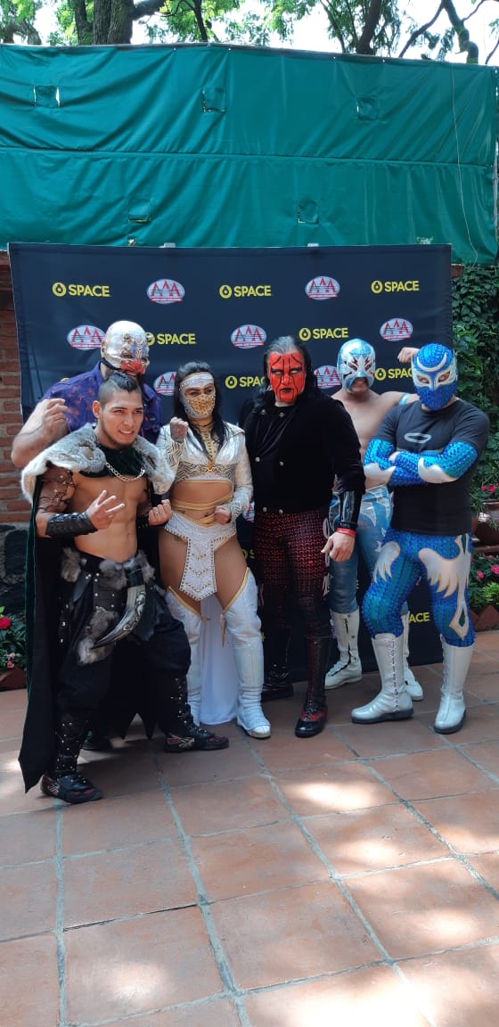 La Triple A llega Space (Lucha Libre AAA)
