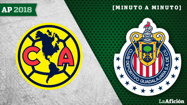 América vs Chivas, Clásico Nacional: MINUTO A MINUTO