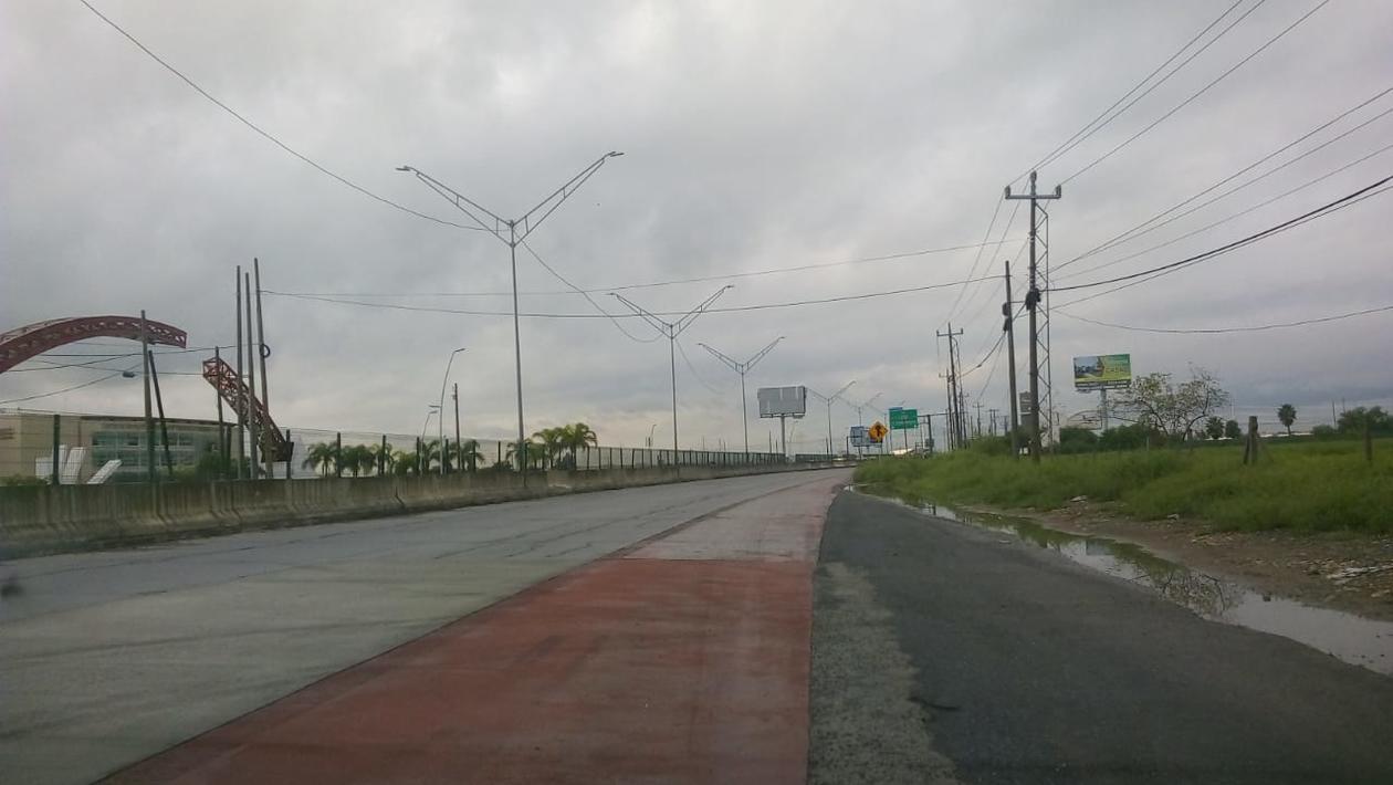 El agua bajó esta mañana. (Foto: Israel Santacruz)