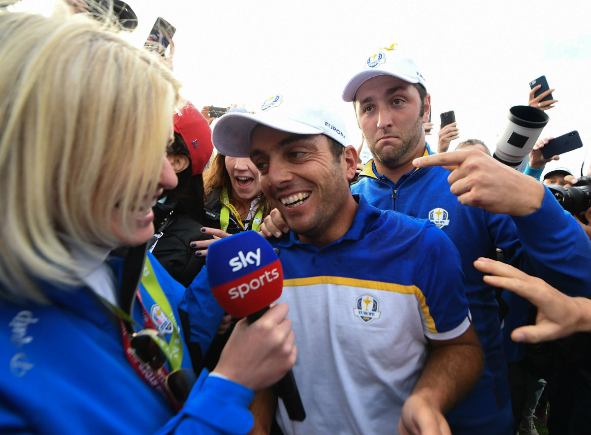 Europa ganó la Ryder Cup (AFP)