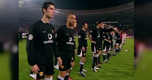 Cristiano Ronaldo en su debut en fase de grupos de la Champions (UEFA)
