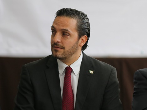 Marco González, diputado del PRI. Foto: Roberto Alanís