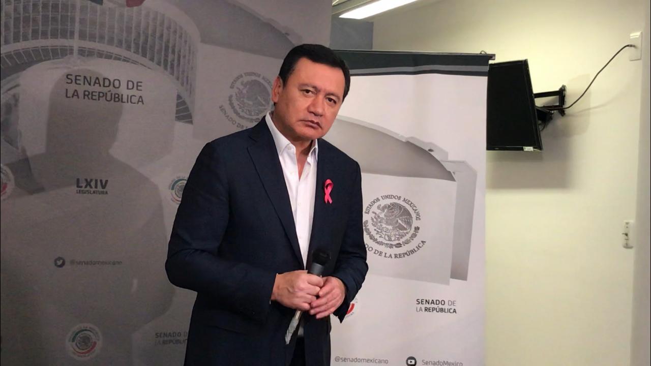 Osorio Chong destacó el movimiento de los estudiantes del Politécnico. (Angélica Mercado)