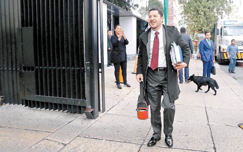El presidente de la Cámara alta presume que todavía sigue llevando sus ‘tuppers’ al trabajo. | Araceli López