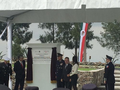 El titular de SEDENA presidió el evento. (Alejandra Gudiño)