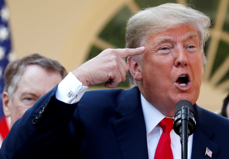 Trump hizo el comentario durante una conferencia de prens en la Casa Blanca.