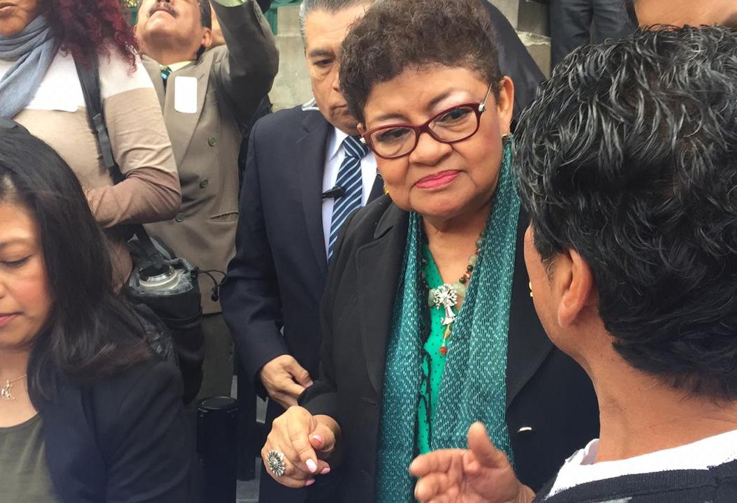 La diputada Ernestina Godoy dijo que el jueves se analizará la iniciativa para reorientar recursos a la reconstrucción. (Cinthya Stettin)