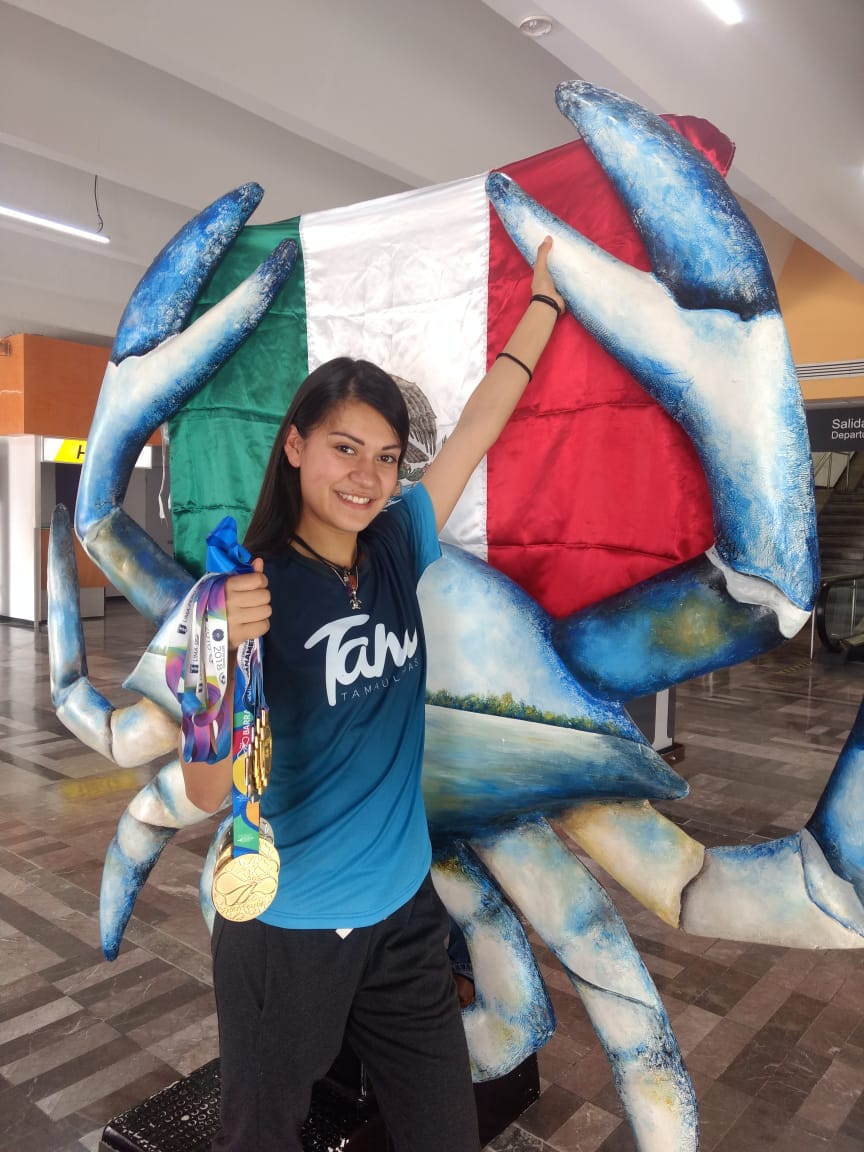 Karen Villanueva gimnasta tampiqueña