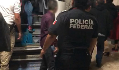 Los migrantes estaban en un hospital. (Policía Federal/Archivo)