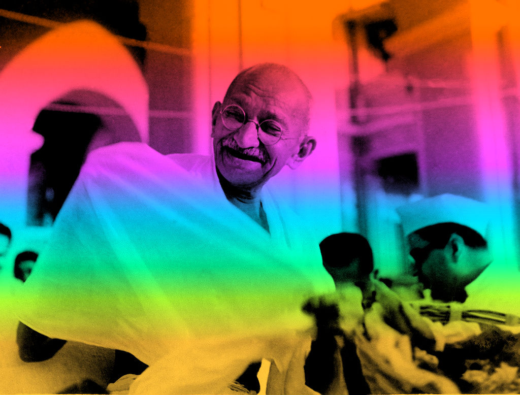 Mohandas Gandhi nació el 2 de octubre de 1869. (Especial)