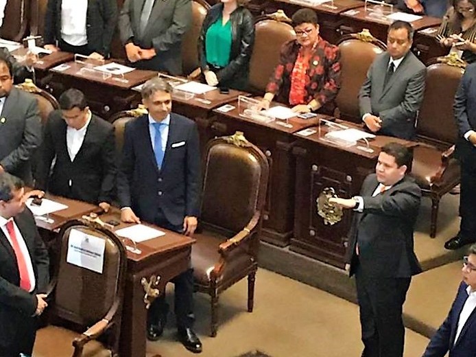 Octavio Rivero Villaseñor, alcalde de Milpa Alta. (Especial)