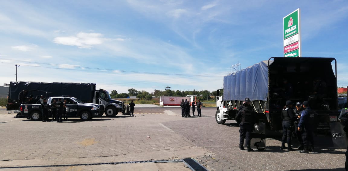 Operativo de la Secretaría de la Marina Armada de México en la zona de Palmarito Tochapan. | Andrés Lobato