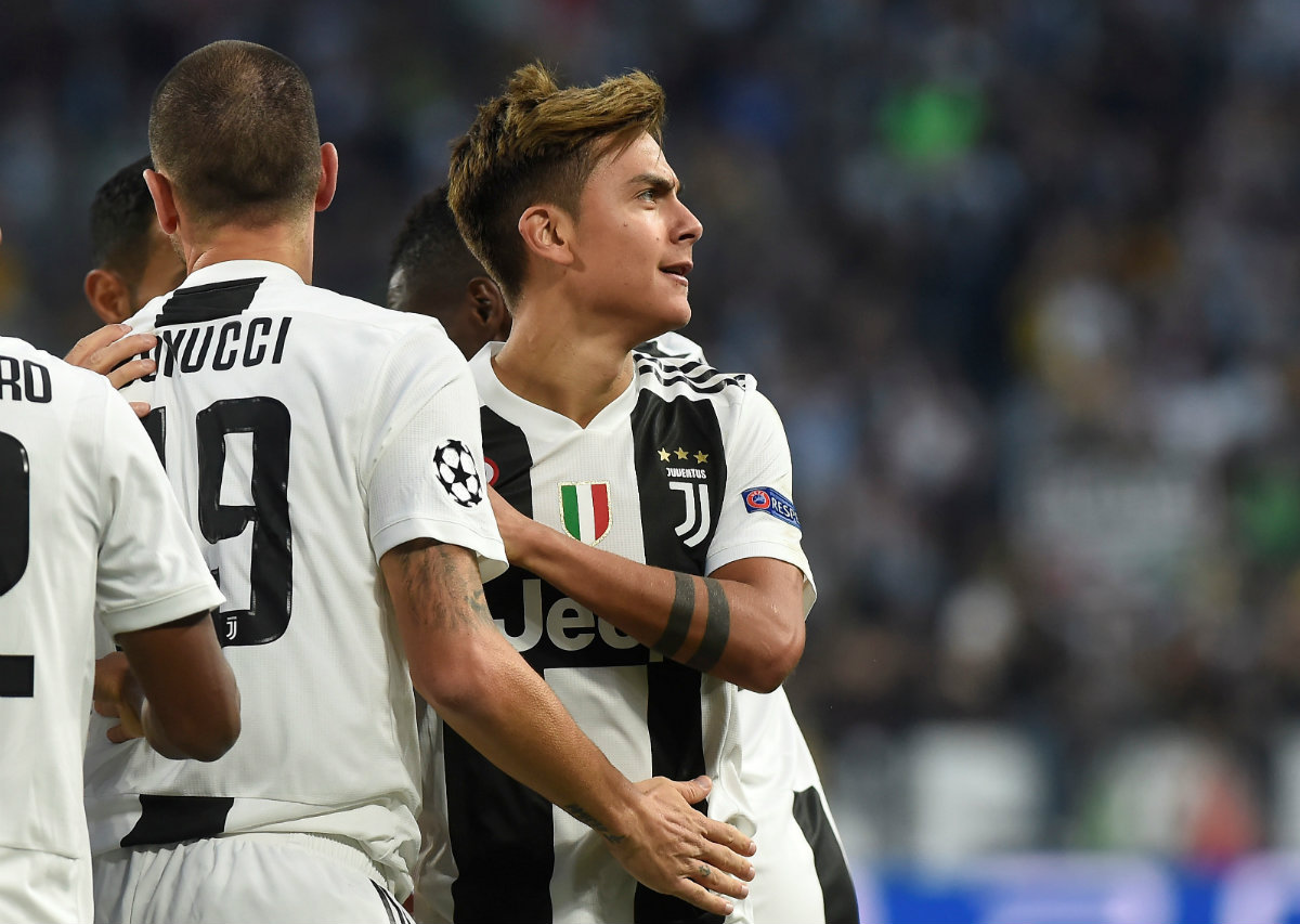 Paulo Dybala firmó un triplete con la Juventus (Reuters)