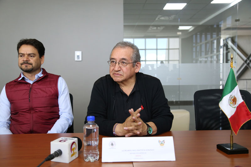 Ricardo Raúl Baptista apuntó que la visita del presidente electo a la capital del estado también dejó un mensaje de respeto por las instituciones. (Jo