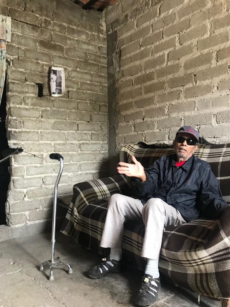 Vicente Altamirano, padre del jornalero asesinado (Elsa Martha Gutiérrez)