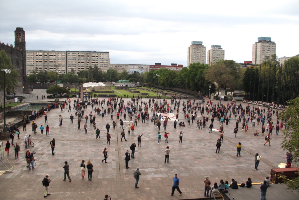 La zona de Tlatelolco fue nombrada patrimonio cultural intangible. (Archivo Cuartoscuro)